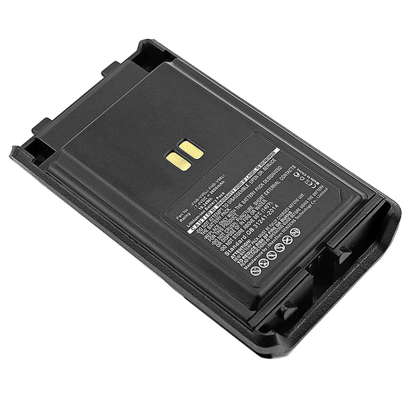 Batteries N Accessories BNA-WB-L1099 2-Way Radio Battery - Li-ion, 7.4, 2600mAh, Ultra High Capacity Battery - Replacement for Vertex FNB-V95Li, FNB-V96Li Battery