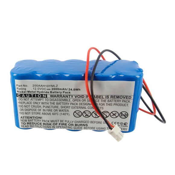 Batteries N Accessories BNA-WB-H13610 Medical Battery - Ni-MH, 12V, 2000mAh, Ultra High Capacity - Replacement for Smiths 200AAH10YMLZ Battery