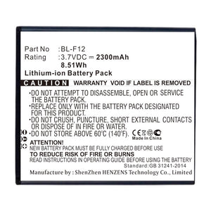 Batteries N Accessories BNA-WB-L16824 Cell Phone Battery - Li-ion, 3.7V, 2300mAh, Ultra High Capacity - Replacement for PHICOMM BL-F12 Battery