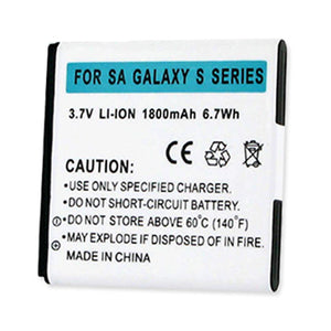 Batteries N Accessories BNA-WB-BLI-1041-1.7 Cell Phone Battery - Li-Ion, 3.7V, 1800 mAh, Ultra High Capacity Battery - Replacement for Samsung Galaxy S Battery