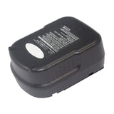 Batteries N Accessories BNA-WB-H16219 Power Tool Battery - Ni-MH, 12V, 2000mAh, Ultra High Capacity - Replacement for Black & Decker A12 Battery