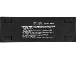 Batteries N Accessories BNA-WB-L8222 Wireless Headset Battery - Li-ion, 7.4V, 6800mAh, Ultra High Capacity Battery - Replacement for Mackie J22622 Battery