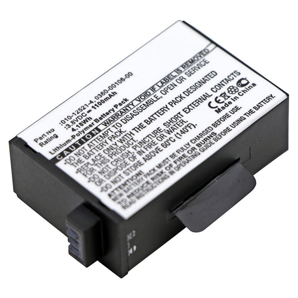 Batteries N Accessories BNA-WB-P8929 Digital Camera Battery - Li-Pol, 3.8V, 1100mAh, Ultra High Capacity - Replacement for Garmin 010-12521-40 Battery