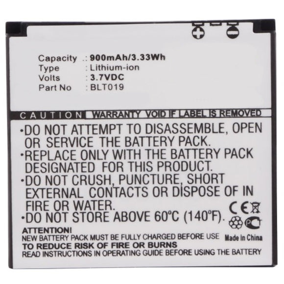 Batteries N Accessories BNA-WB-L14738 Cell Phone Battery - Li-ion, 3.7V, 900mAh, Ultra High Capacity - Replacement for OPPO BLT019 Battery