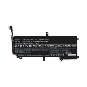 Batteries N Accessories BNA-WB-P11723 Laptop Battery - Li-Pol, 11.55V, 4250mAh, Ultra High Capacity - Replacement for HP VS03XL Battery