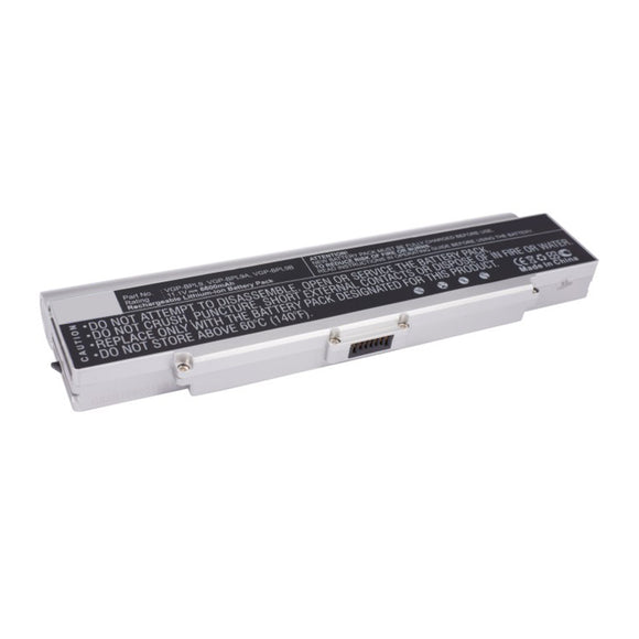 Batteries N Accessories BNA-WB-L16120 Laptop Battery - Li-ion, 11.1V, 6600mAh, Ultra High Capacity - Replacement for Sony VGP-BPL9 Battery
