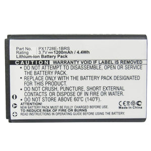 Batteries N Accessories BNA-WB-L9215 Digital Camera Battery - Li-ion, 3.7V, 1200mAh, Ultra High Capacity - Replacement for Toshiba PX1728 Battery