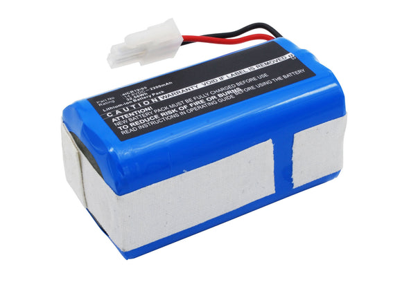 Batteries N Accessories BNA-WB-L6749 Vacuum Cleaners Battery - Li-ion, 14.8, 2200mAh, Ultra High Capacity Battery - Replacement for Dibea 4ICR19/65 Battery