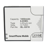 Batteries N Accessories BNA-WB-L11533 Cell Phone Battery - Li-ion, 3.7V, 1850mAh, Ultra High Capacity - Replacement for GIONEE BL-G018 Battery