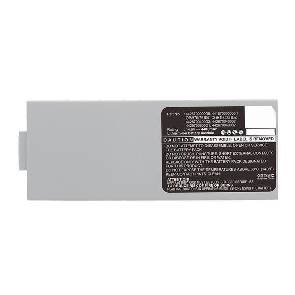 Batteries N Accessories BNA-WB-L16639 Laptop Battery - Li-ion, 14.8V, 4400mAh, Ultra High Capacity - Replacement for Mitac CGR18650HG2 Battery