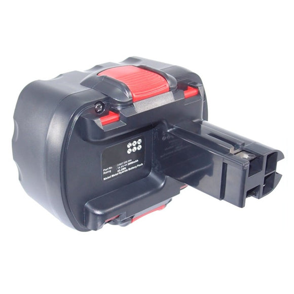 Batteries N Accessories BNA-WB-H10938 Power Tool Battery - Ni-MH, 14.4V, 3000mAh, Ultra High Capacity - Replacement for Bosch BAT038 Battery