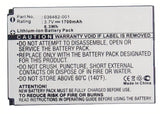 Batteries N Accessories BNA-WB-L7415 Thermal Electric Battery - Li-Ion, 3.7V, 1700 mAh, Ultra High Capacity Battery - Replacement for Columbia 036481-001 Battery