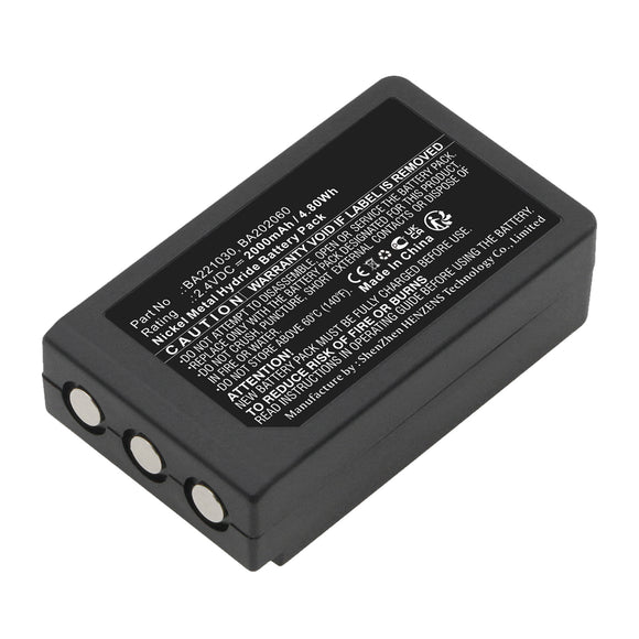 Batteries N Accessories BNA-WB-H17787 Remote Control Battery - Ni-MH, 2.4V, 2000mAh, Ultra High Capacity - Replacement for HBC BA202060 Battery