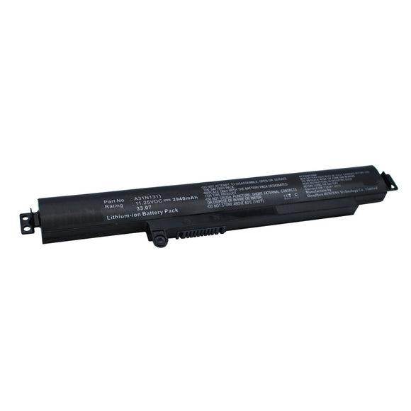 Batteries N Accessories BNA-WB-L10460 Laptop Battery - Li-ion, 11.25V, 2940mAh, Ultra High Capacity - Replacement for Asus A31LM25 Battery