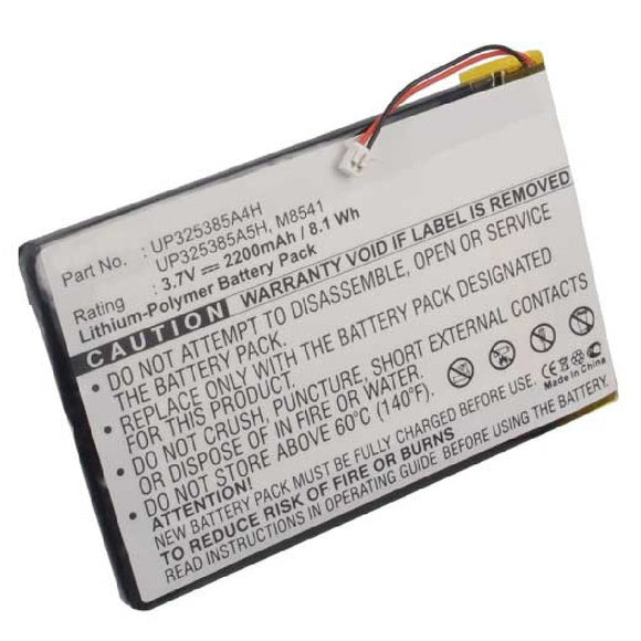 Batteries N Accessories BNA-WB-P6116 Player Battery - Li-Pol, 3.7V, 2200 mAh, Ultra High Capacity Battery - Replacement for Apple P325385A4H Battery