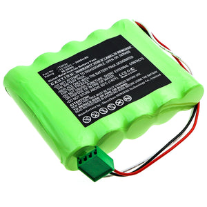 Batteries N Accessories BNA-WB-H11646 Medical Battery - Ni-MH, 12V, 3000mAh, Ultra High Capacity - Replacement for Hellige 110034 Battery