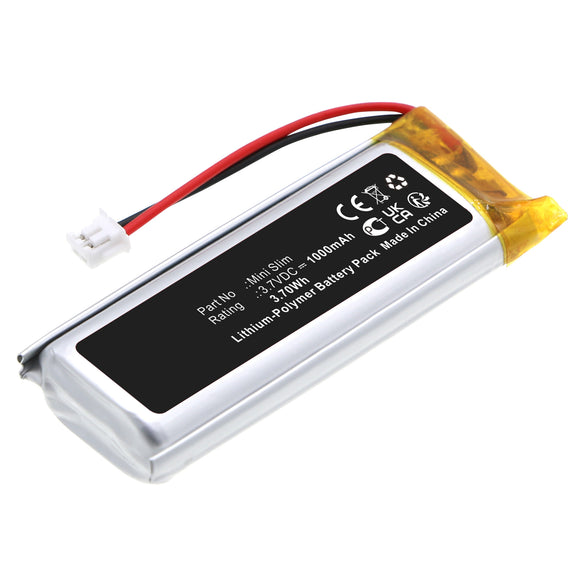 Batteries N Accessories BNA-WB-P18796 Flashlight Battery - Li-Pol, 3.7V, 1000mAh, Ultra High Capacity - Replacement for SCANGRIP 03.5387 Battery