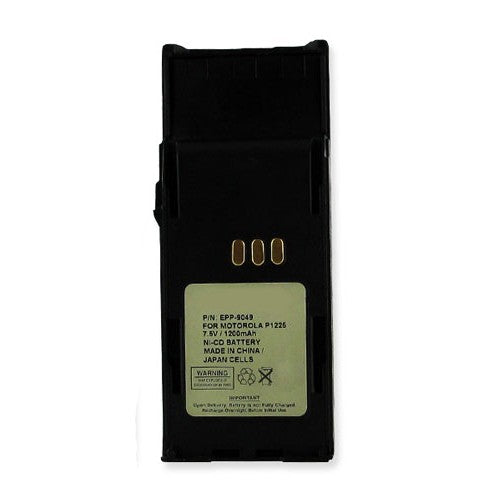 Batteries N Accessories BNA-WB-EPP-9049 2-Way Radio Battery - Ni-CD, 7.5V, 1200 mAh, Ultra High Capacity Battery - Replacement for Motorola HNN9049A Battery