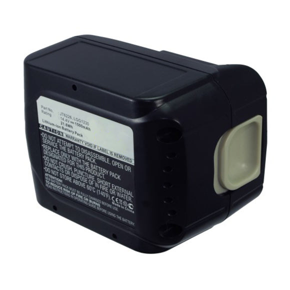 Batteries N Accessories BNA-WB-L15233 Power Tool Battery - Li-ion, 14.4V, 1500mAh, Ultra High Capacity - Replacement for Makita 194065-3 Battery
