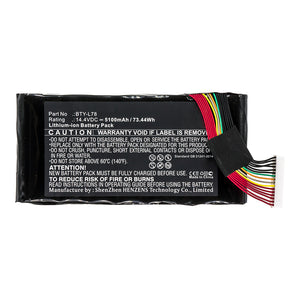 Batteries N Accessories BNA-WB-L15084 Laptop Battery - Li-ion, 14.4V, 5100mAh, Ultra High Capacity - Replacement for MSI BTY-L78 Battery