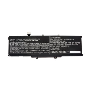 Batteries N Accessories BNA-WB-L11826 Laptop Battery - Li-ion, 11.55V, 8200mAh, Ultra High Capacity - Replacement for HP ZG06XL Battery
