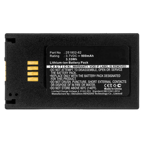 Batteries N Accessories BNA-WB-L8758 Cell Phone Battery - Li-ion, 3.7V, 900mAh, Ultra High Capacity - Replacement for EasyPack 251802-62 Battery