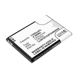 Batteries N Accessories BNA-WB-L14050 Cell Phone Battery - Li-ion, 3.8V, 1200mAh, Ultra High Capacity - Replacement for ZTE Li3715T42P3h604550 Battery