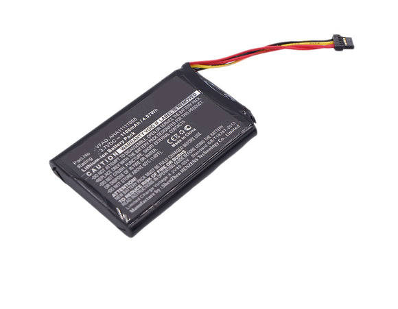 Batteries N Accessories BNA-WB-L4293 GPS Battery - Li-Ion, 3.7V, 1100 mAh, Ultra High Capacity - Replacement for TomTom AHA11111008 Battery