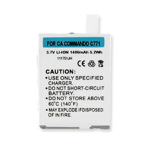 Batteries N Accessories BNA-WB-BLI-1260-1.4 Cell Phone Battery - Li-Ion, 3.7V, 1400 mAh, Ultra High Capacity Battery - Replacement for Casio BTR771B Battery