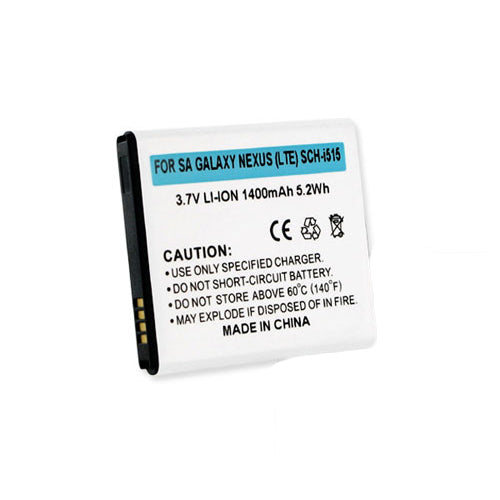 Batteries N Accessories BNA-WB-BLI 1252-1.5 Cell Phone Battery - Li-Ion, 3.7V, 1400 mAh, Ultra High Capacity Battery - Replacement for Samsung SCH-I515 Battery