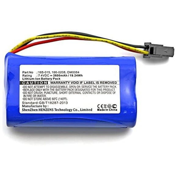 Batteries N Accessories BNA-WB-L9330 Medical Battery - Li-ion, 7.4V, 2600mAh, Ultra High Capacity - Replacement for Aspect Medical System 185-0152 Battery