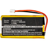 Batteries N Accessories BNA-WB-P1802 Speaker Battery - Li-Pol, 7.4V, 1050 mAh, Ultra High Capacity Battery - Replacement for JBL Flip Battery
