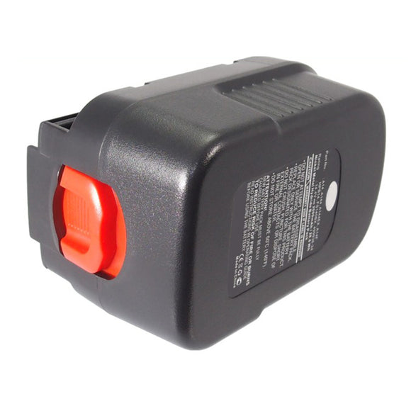 Batteries N Accessories BNA-WB-H16216 Power Tool Battery - Ni-MH, 14.4V, 2000mAh, Ultra High Capacity - Replacement for Black & Decker FSB14 Battery