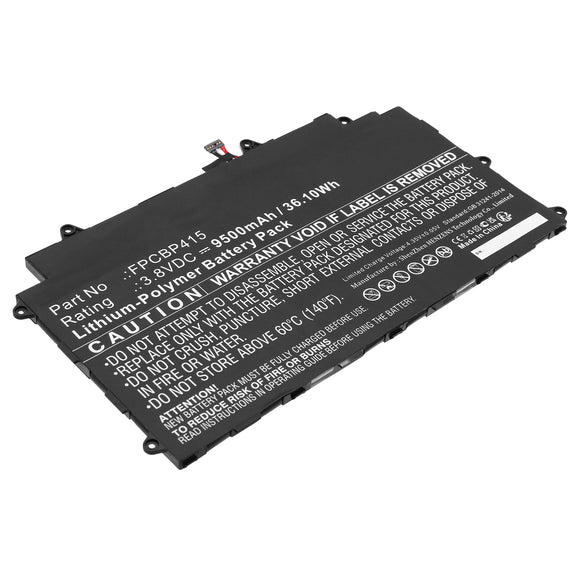 Batteries N Accessories BNA-WB-P18805 Laptop Battery - Li-Pol, 3.8V, 9500mAh, Ultra High Capacity - Replacement for Fujitsu CP678530-01 Battery