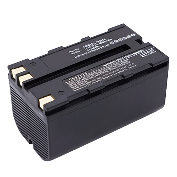 Batteries N Accessories BNA-WB-L8504 Equipment Battery - Li-ion, 7.4V, 5600mAh, Ultra High Capacity Battery - Replacement for GEOMAX ZBA200, ZBA400 Battery