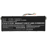 Batteries N Accessories BNA-WB-P17656 Laptop Battery - Li-Pol, 15.4V, 3500mAh, Ultra High Capacity - Replacement for Acer AP19B5L Battery