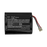 Batteries N Accessories BNA-WB-L15465 Alarm System Battery - Li-ion, 3.7V, 10000mAh, Ultra High Capacity - Replacement for Honeywell 300-11186 Battery
