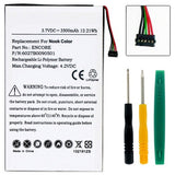 Batteries N Accessories BNA-WB-TLP-016 Tablet Battery - Li-Pol, 3.7V, 3300 mAh, Ultra High Capacity Battery - Replacement for BARNES AND NOBLE AVPB001-A110-01 Battery