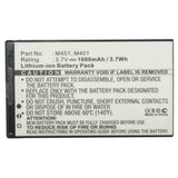 Batteries N Accessories BNA-WB-L10162 Cell Phone Battery - Li-ion, 3.7V, 1000mAh, Ultra High Capacity - Replacement for Myphone MP-S-L Battery