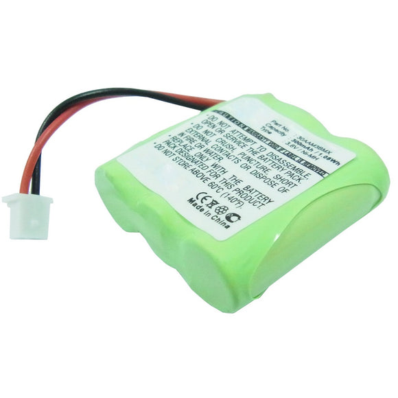 Batteries N Accessories BNA-WB-H13276 Cordless Phone Battery - Ni-MH, 3.6V, 300mAh, Ultra High Capacity - Replacement for Sagem 30AAM3BMX Battery