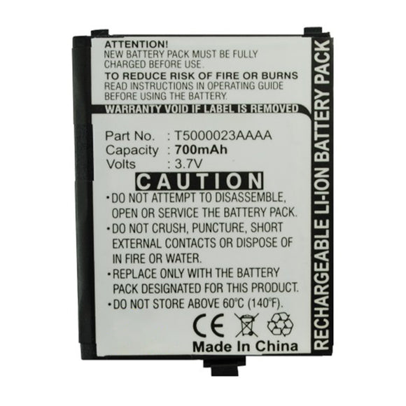 Batteries N Accessories BNA-WB-L16767 Cell Phone Battery - Li-ion, 3.7V, 700mAh, Ultra High Capacity - Replacement for Alcatel T5000023AAAA Battery