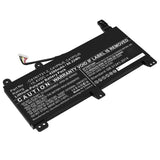 Batteries N Accessories BNA-WB-P17444 Laptop Battery - Li-Pol, 15.4V, 4300mAh, Ultra High Capacity - Replacement for Asus C41N1731-2 Battery