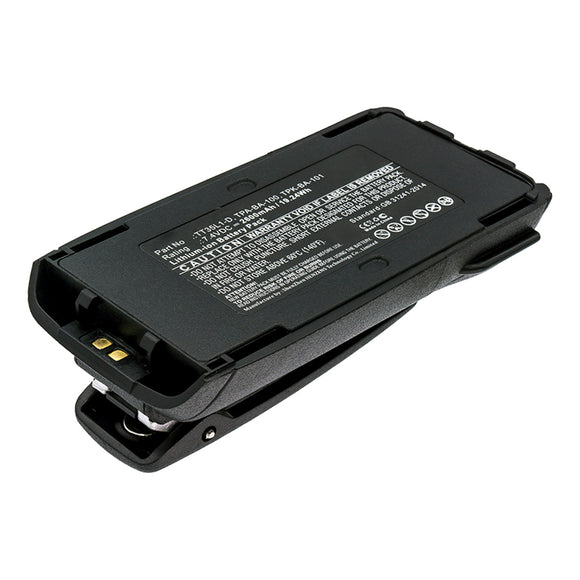 Batteries N Accessories BNA-WB-L12922 2-Way Radio Battery - Li-ion, 7.4V, 2600mAh, Ultra High Capacity - Replacement for Tait T03-00011-CAAA Battery