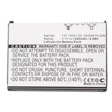 Batteries N Accessories BNA-WB-L16814 Cell Phone Battery - Li-ion, 3.7V, 1200mAh, Ultra High Capacity - Replacement for Palm 157-10051-00 Battery