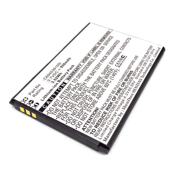 Batteries N Accessories BNA-WB-L11335 Cell Phone Battery - Li-ion, 3.7V, 1650mAh, Ultra High Capacity - Replacement for Fly BL7401 Battery
