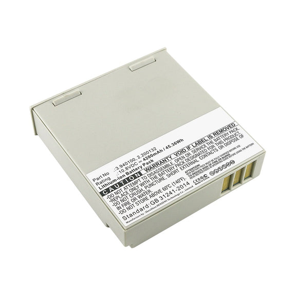 Batteries N Accessories BNA-WB-L13599 Medical Battery - Li-ion, 10.8V, 4200mAh, Ultra High Capacity - Replacement for Schiller 2.200132 Battery
