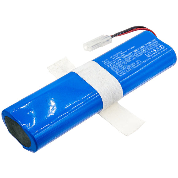 Batteries N Accessories BNA-WB-L18006 Vacuum Cleaner Battery - Li-ion, 14.4V, 2600mAh, Ultra High Capacity - Replacement for Rowenta SS-2230002528 Battery