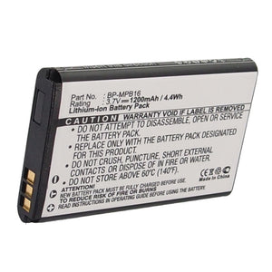 Batteries N Accessories BNA-WB-L15546 Cell Phone Battery - Li-ion, 3.7V, 1200mAh, Ultra High Capacity - Replacement for Doro DR11-2009 Battery