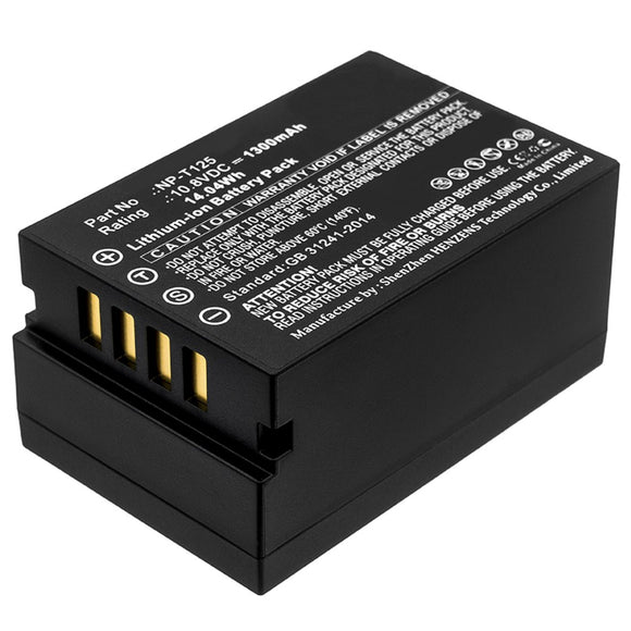 Batteries N Accessories BNA-WB-L8917 Digital Camera Battery - Li-ion, 10.8V, 1300mAh, Ultra High Capacity - Replacement for Fujifilm NP-T125 Battery