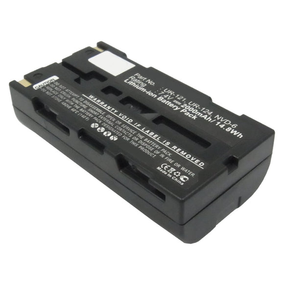 Batteries N Accessories BNA-WB-L9157 Digital Camera Battery - Li-ion, 7.4V, 2000mAh, Ultra High Capacity - Replacement for Sanyo UR-121 Battery